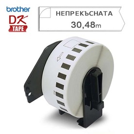 Лента Brother DK-22214 Label 12mmX30,48m + СТОЙКА