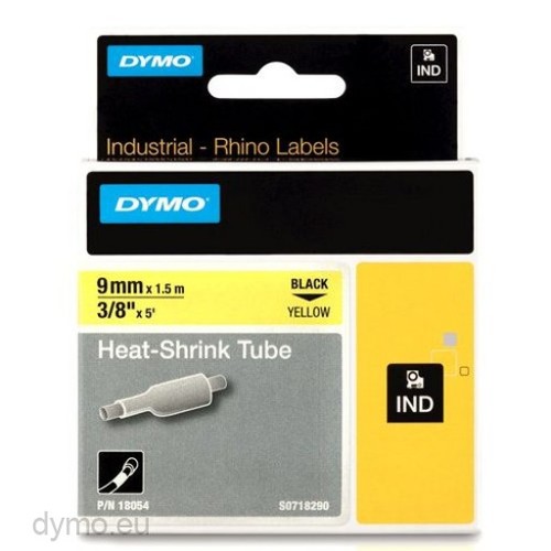 Ленти DYMO Heat-Shrink TUBE 9mmX1,5m S0718280 White